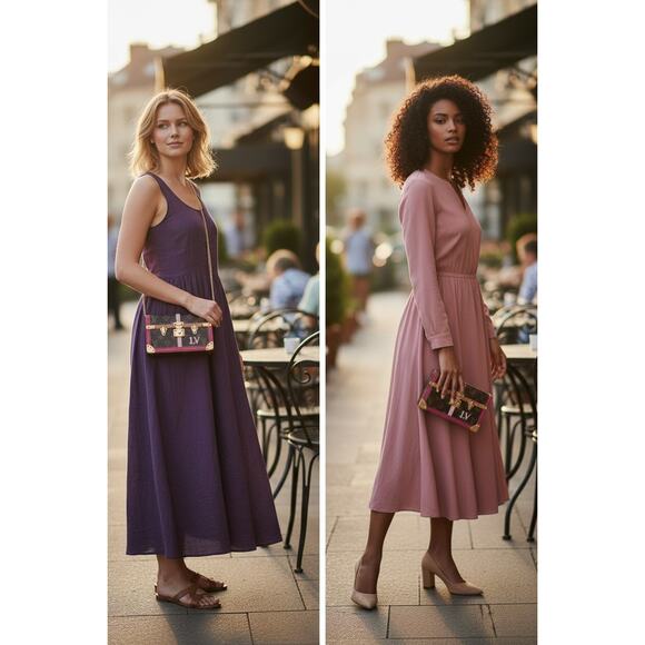 Louis Vuitton Limited Edition Monogram Summer Trunks Pochette - Picture 2 of 14